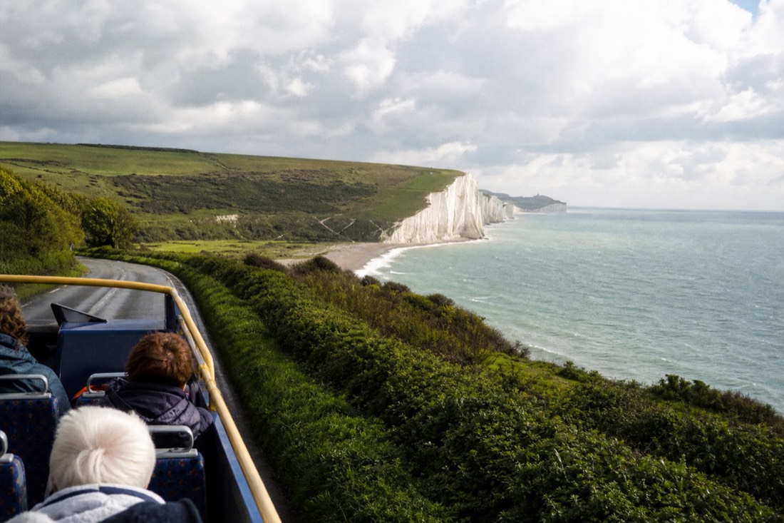 How do you reach the beaches near Brighton without a car? in Brighton