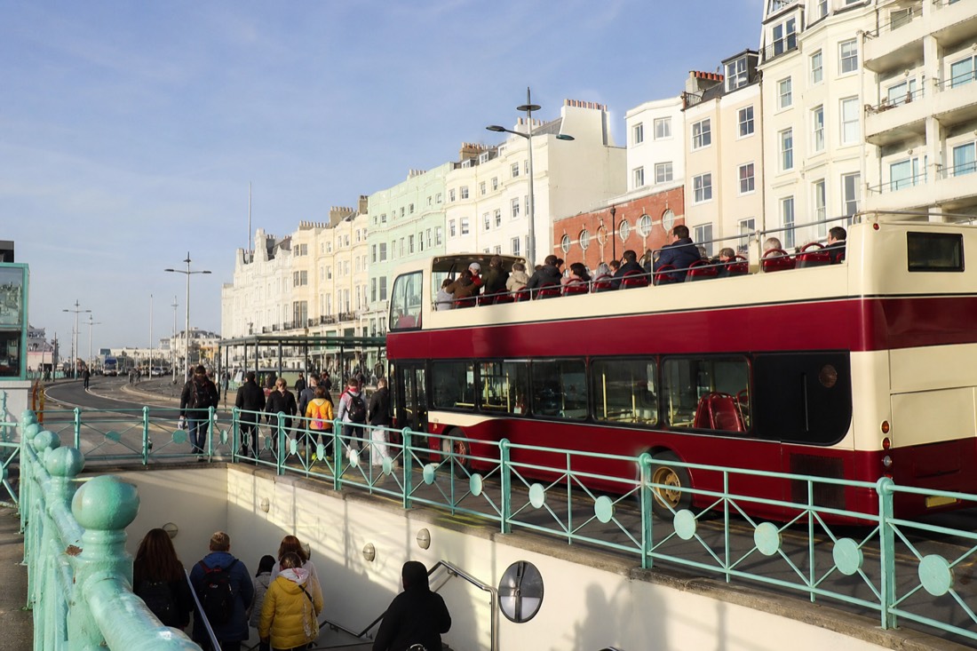 What is the best day-trip plan for Brighton from London? in Brighton