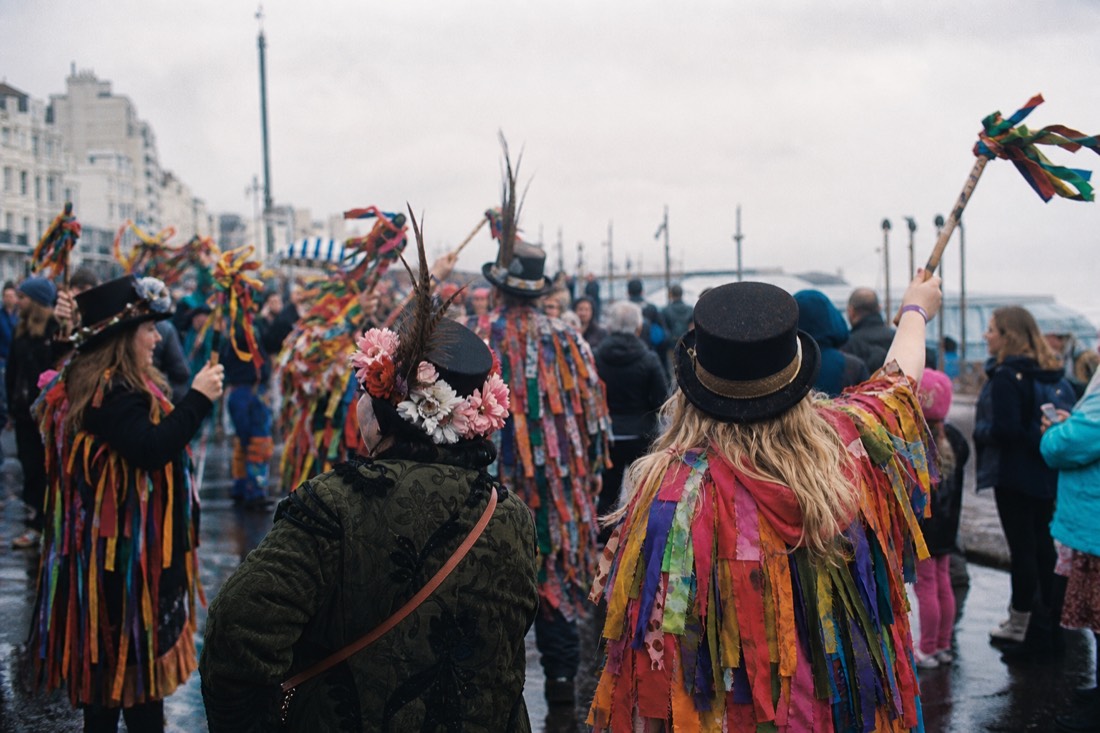 How do you get around during the festival? in Brighton