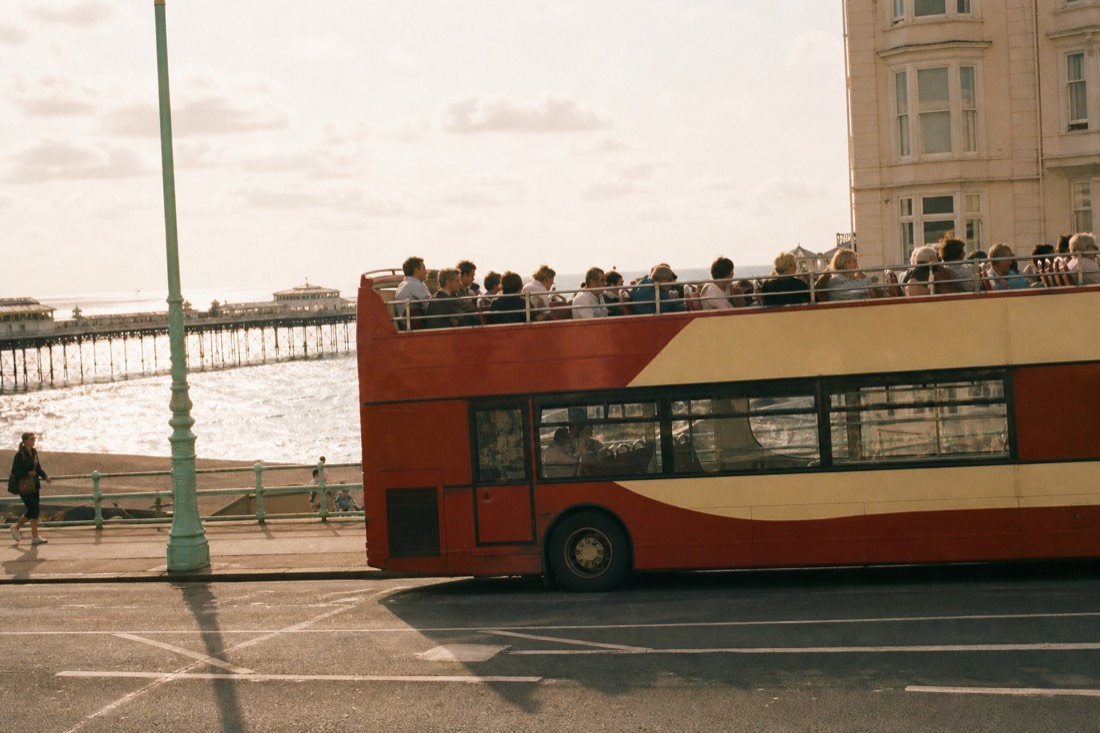 What are all 12 stops on the Red Route, in order? in Brighton