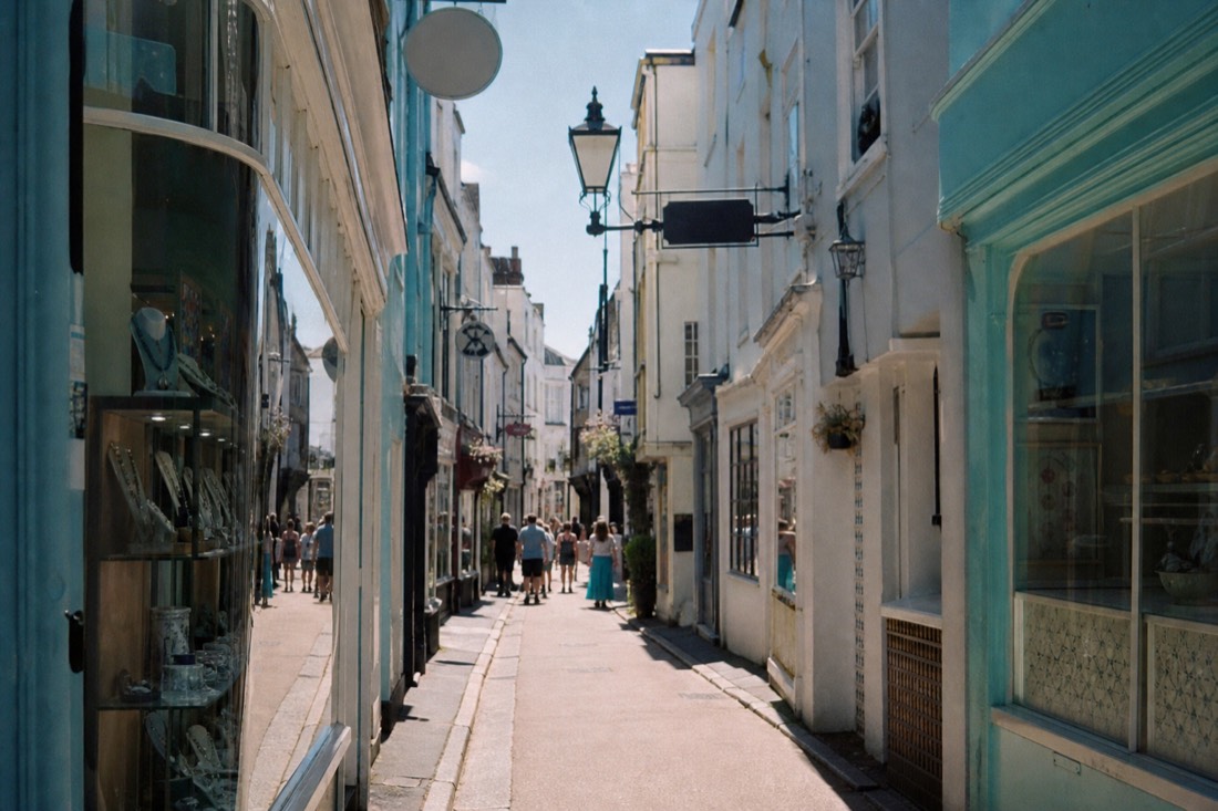 The Lanes and North Laine in Brighton