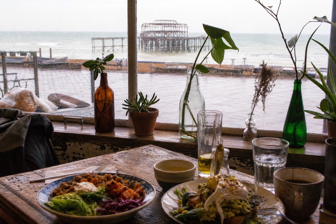 How much does vegan food cost in Brighton? in Brighton